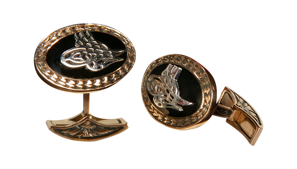 Tuğra Kol Düğmesi